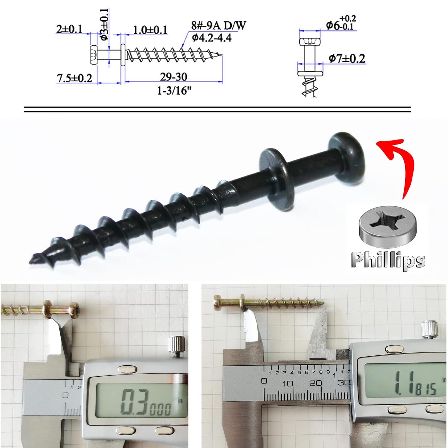 Picture Hanging Hardware, Bear Claw Screw Hanger, Picture Hanging Screws - Image 4