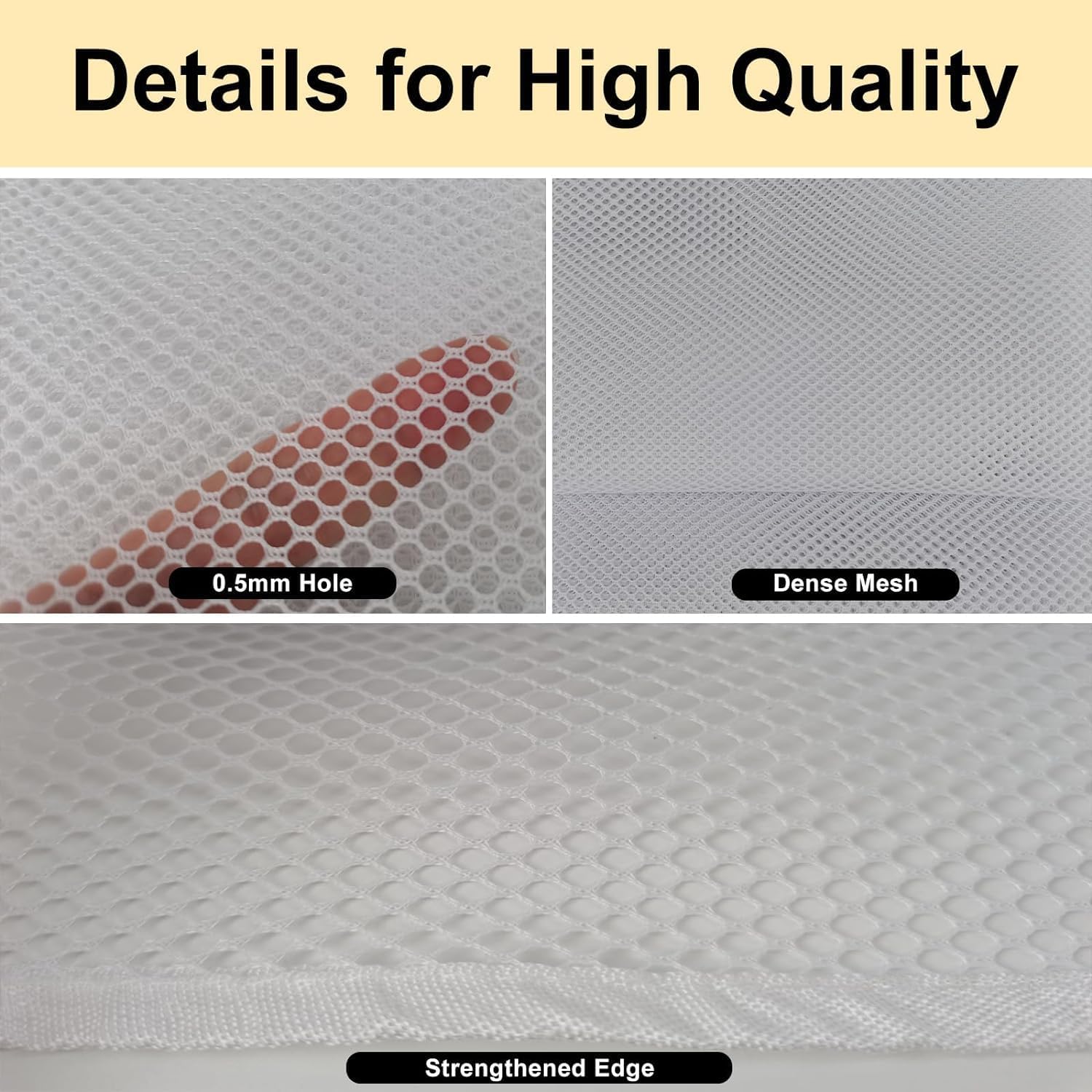 Cat Balcony Fence net, 10x2.6 feet Anti-Fall net PET Children's Balcony Fence - Image 5