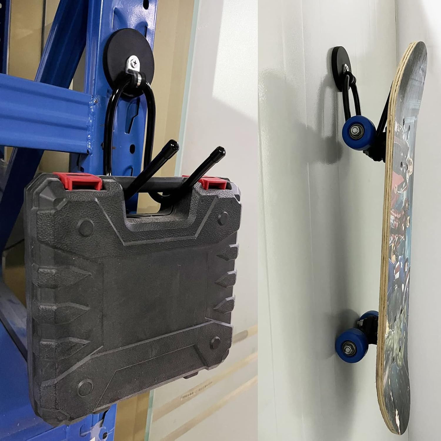 2 Pack Power Drill Tool Organizer Holder,Magnetic Tool Holders,Garage Tool - Image 7