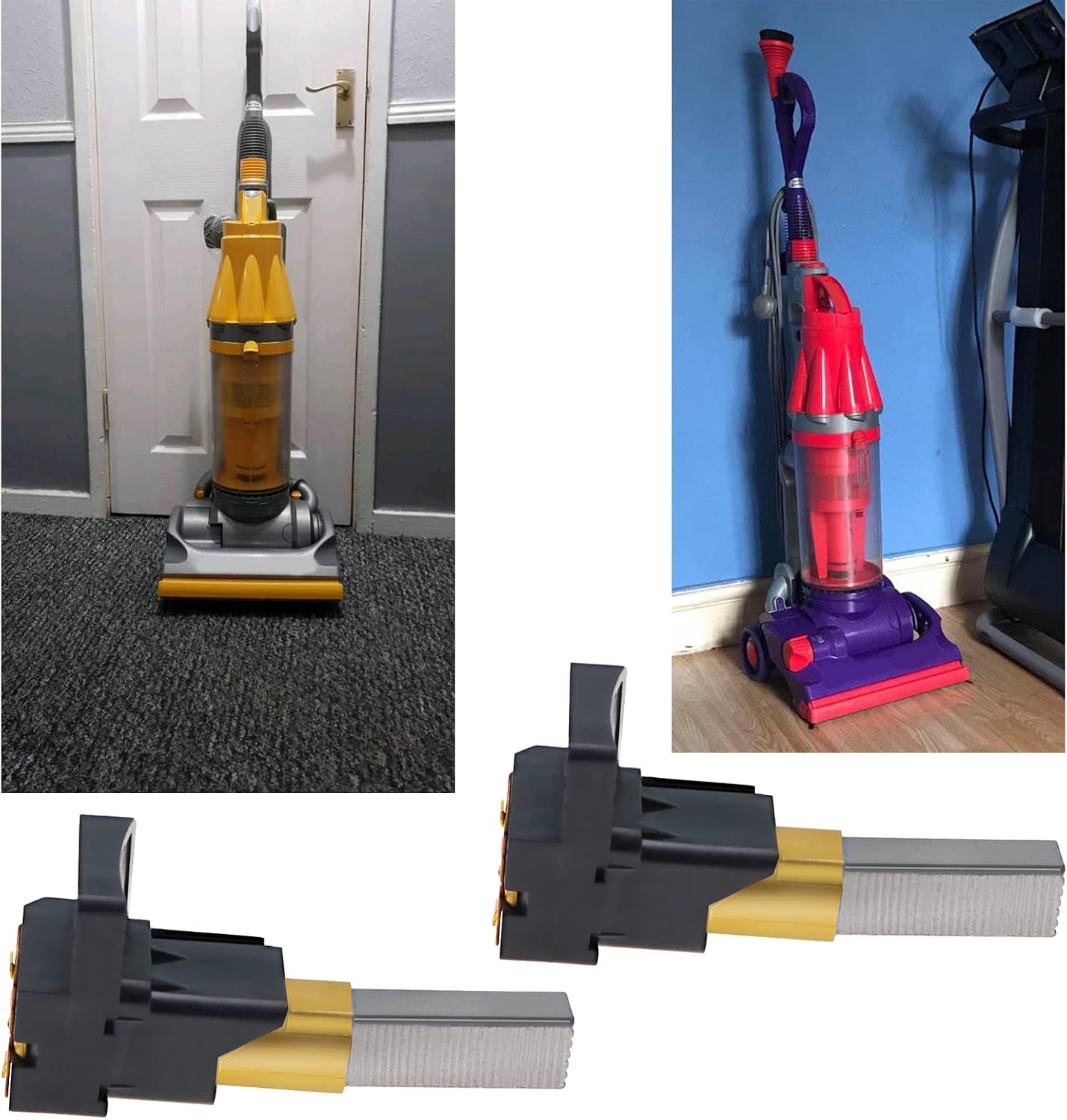 2Pcs Machine Carbon Brushes with Holders Compatible with Dyson DC05 DC07 DC08 - Image 3