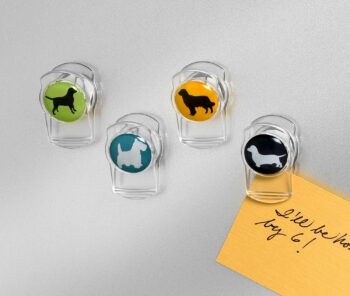 Magnetic Dogs Clips 4-Piece