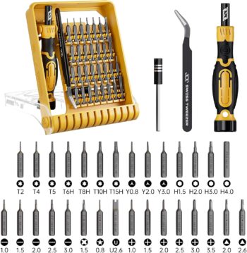 Mini Precision Screwdriver Set, 33 in1 T6 Torx Screwdriver Set Magnetic Driver