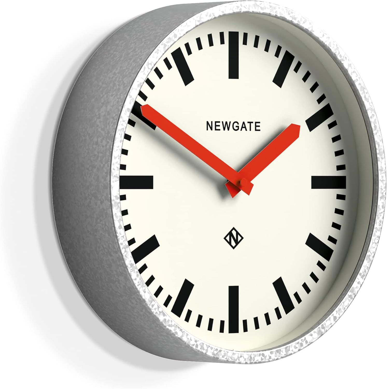 Metal Retro Wall Clock - Wall Clocks - Designer Station Clock - Image 2