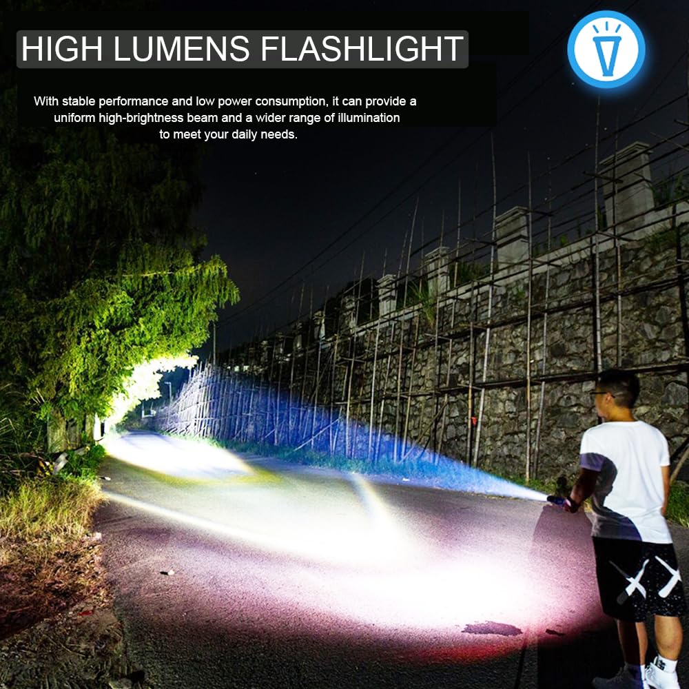 LED Flashlights High Lumens - Flashlights for Camping, Hiking, Walking - Image 2