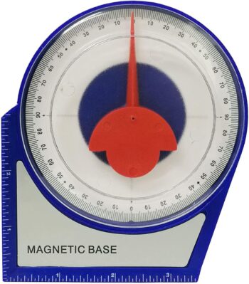 Magnetic Angle Locator, Magnetic Adsorbable Base Goniometer Inclinometer Tool