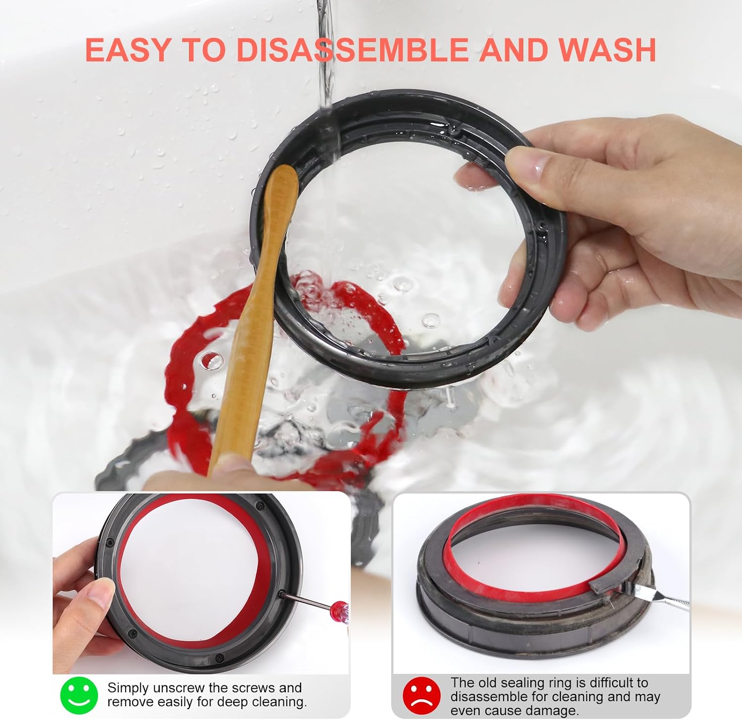 SV16 SV29 Dust Bin Sealing Ring Replacement for Dyson Outsize Canister Part - Image 6