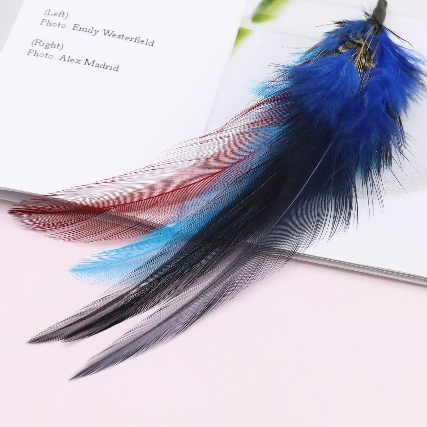 12Pcs Hat Feathers Real Feather Decorative Feather Natural Feather DIY - Image 7