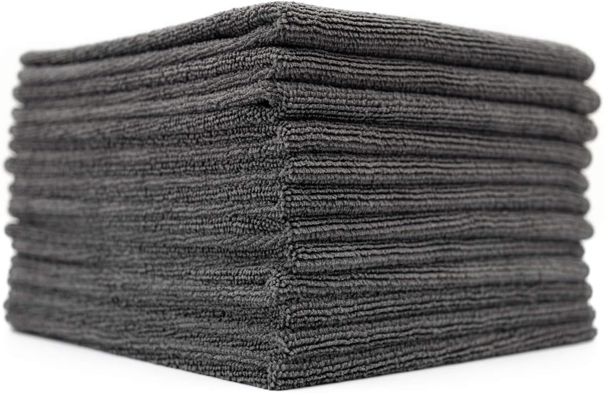 All-Purpose Microfiber Terry Cleaning Towels - Commercial Grade, High Absorb