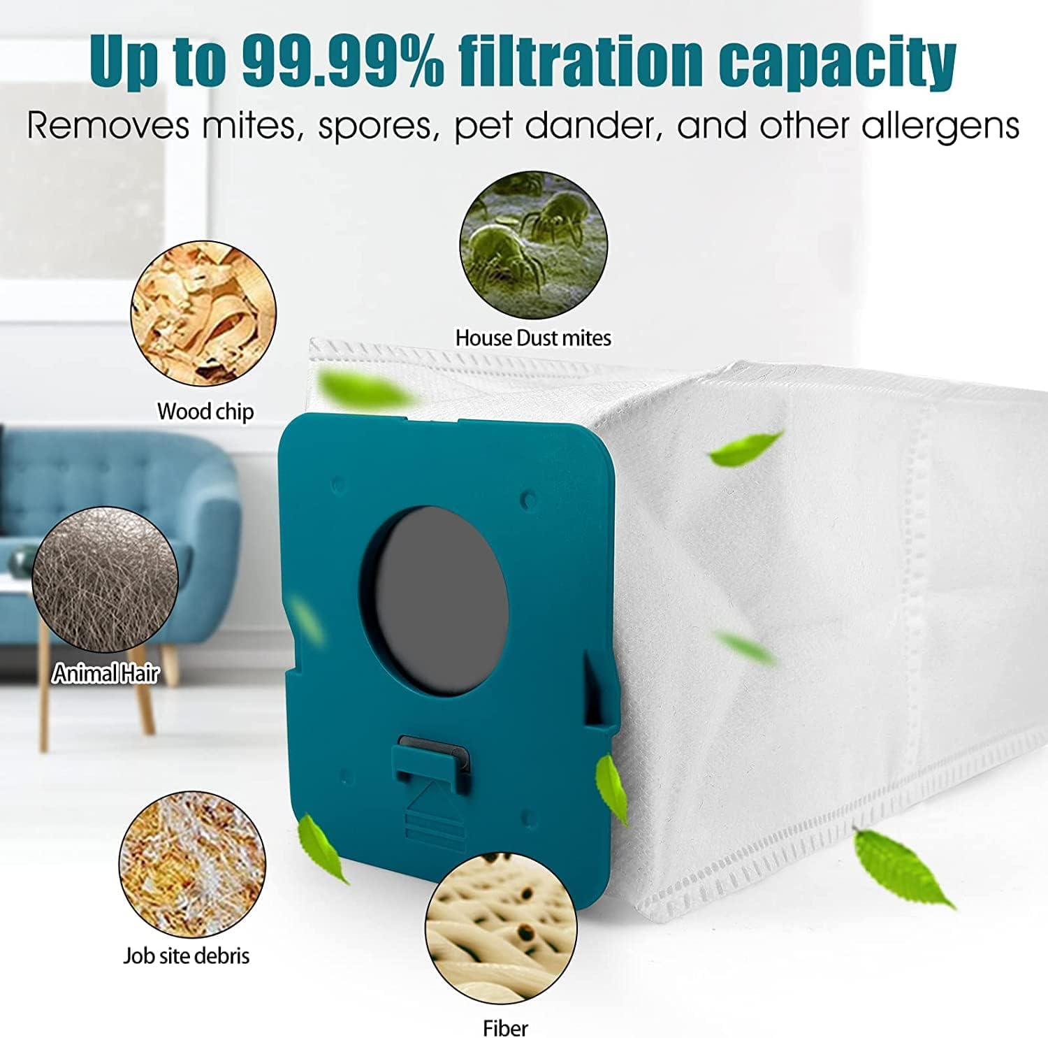 Dust Bag Clean Station Dust Bag Accessories Vacuum Cleaner Filter Bags - Image 3