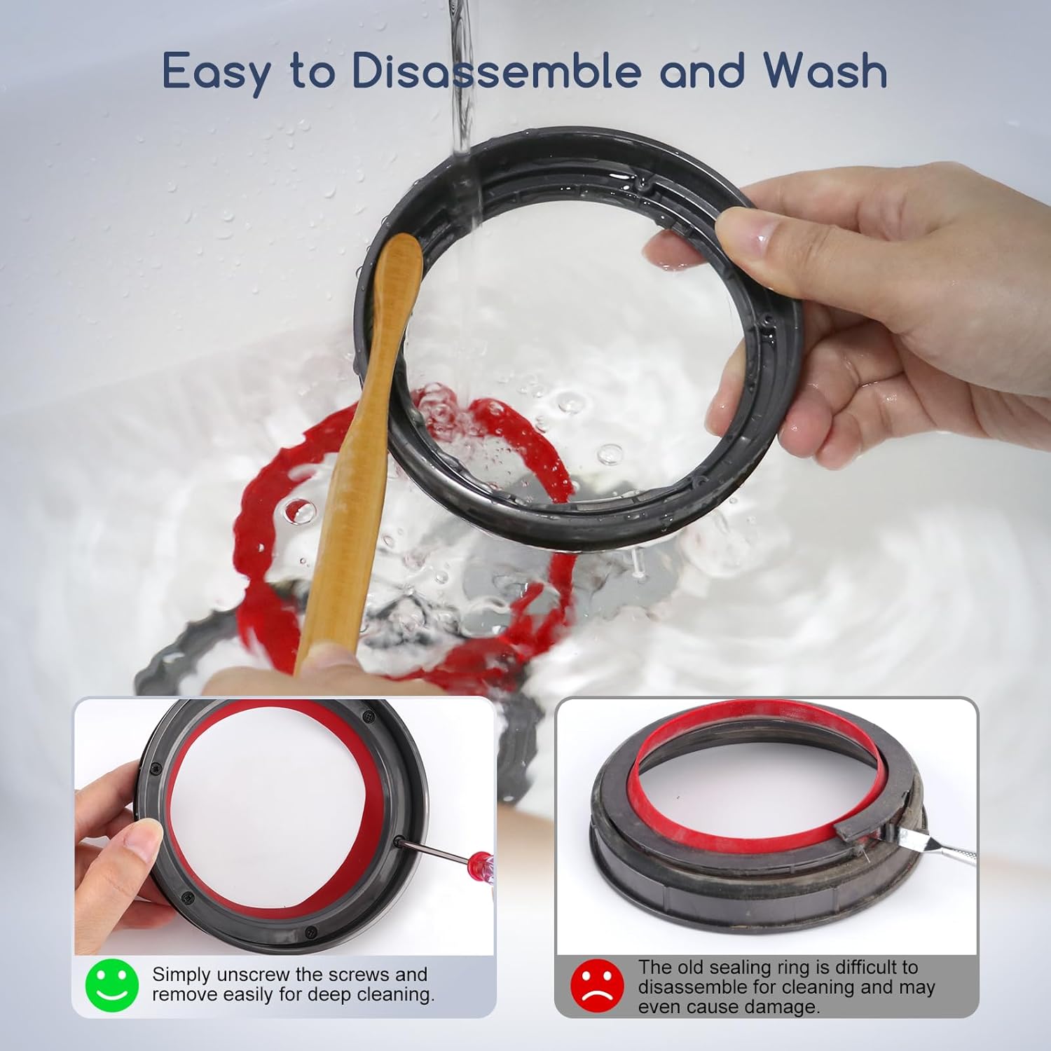 Upgraded Bin Sealing Ring Compatible with Dyson V11 V15 Gen5 SV14 SV15 SV22 - Image 5