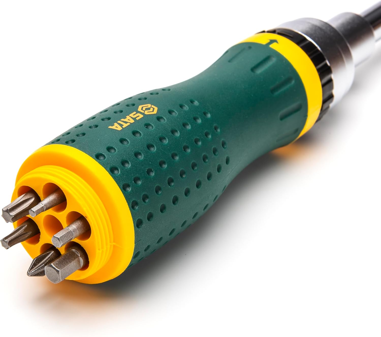19-in-1 Multipurpose Ratcheting Screwdriver Set with 8 Double-Sided Bits - Image 2