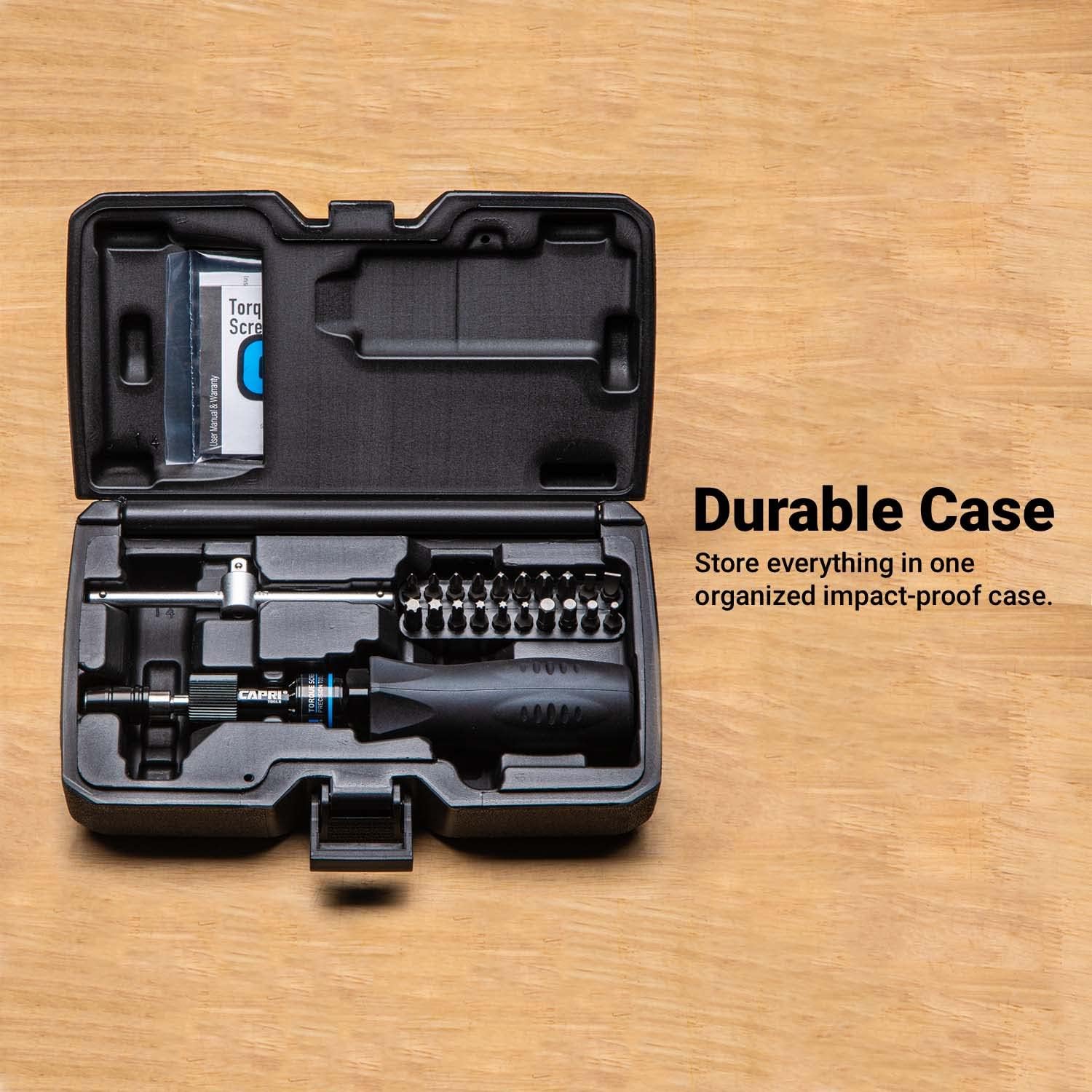 Torque Limiting Screwdriver Set, 10 to 50 inch-pounds in 1 inch-pound increments - Image 6