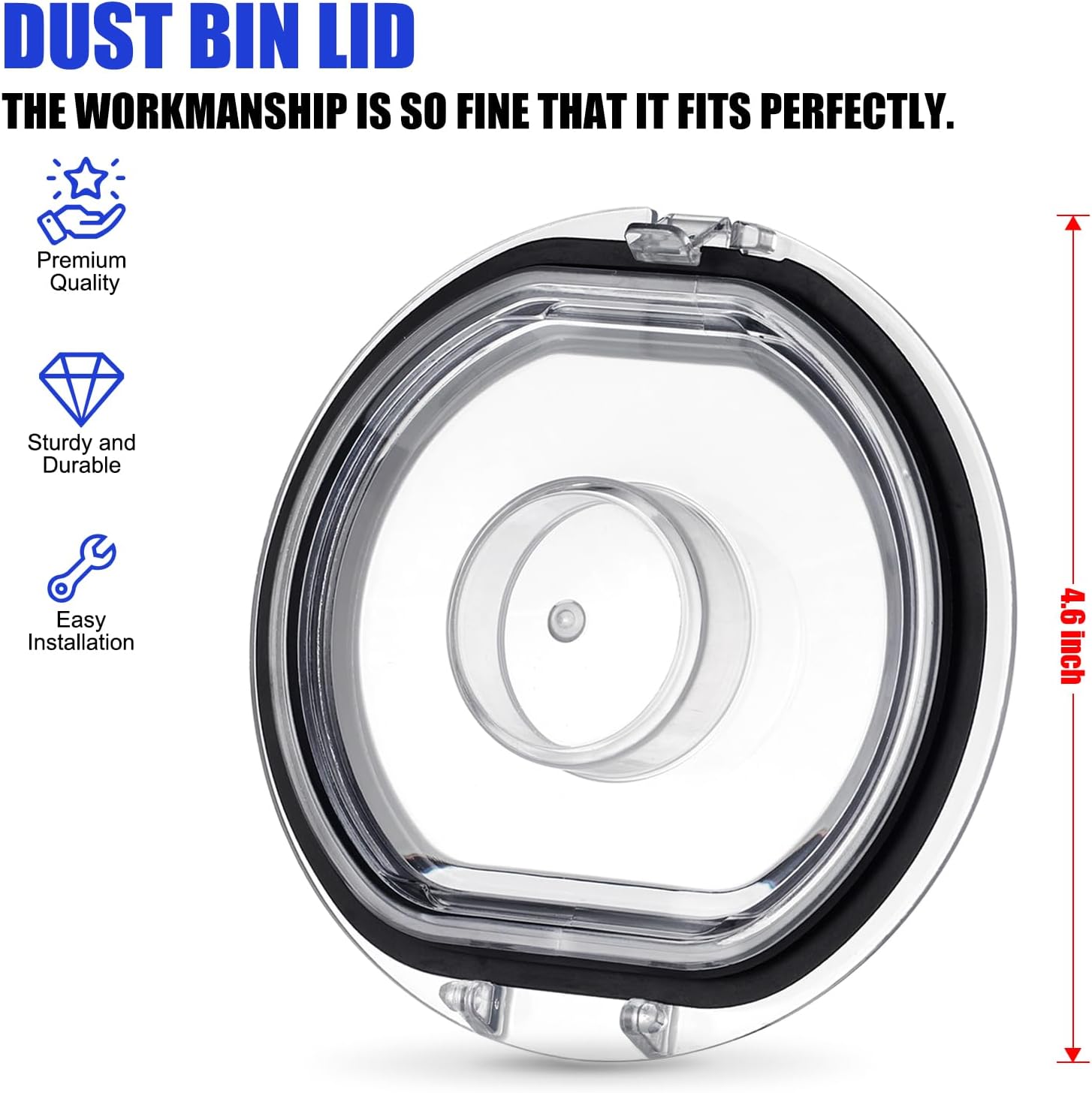 Dust Bin Lid Compatible with Dyson Vacuum Cleaner V7 V8 Models Dust Bin Door - Image 4