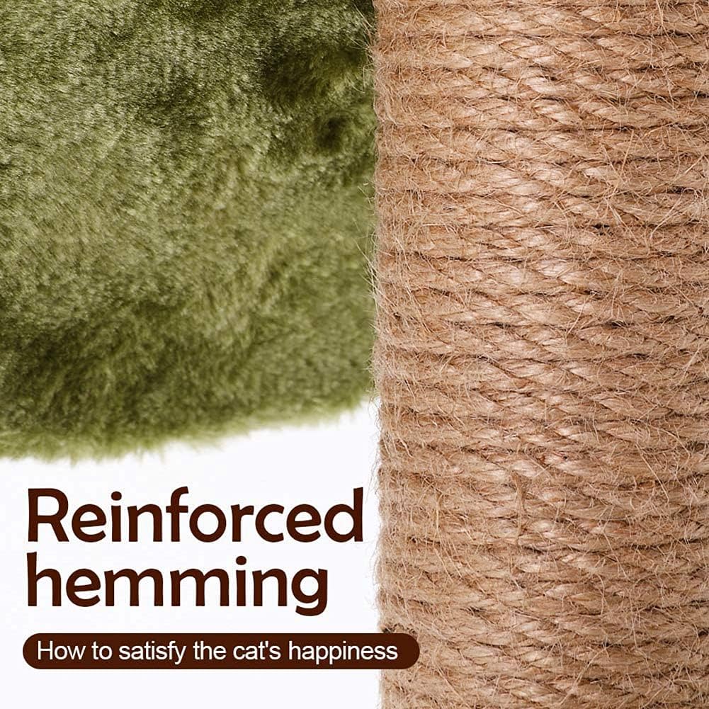 Cat Scratching Post, Sunflower Claw Scratching Post for Kitty, Natural Sisal - Image 4