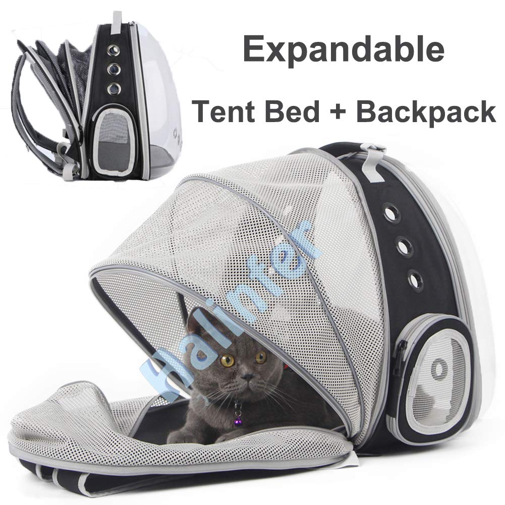 Cat Carrier Backpack, Expandable Pet Backpack for Small Dog, Space Capsule - Image 3