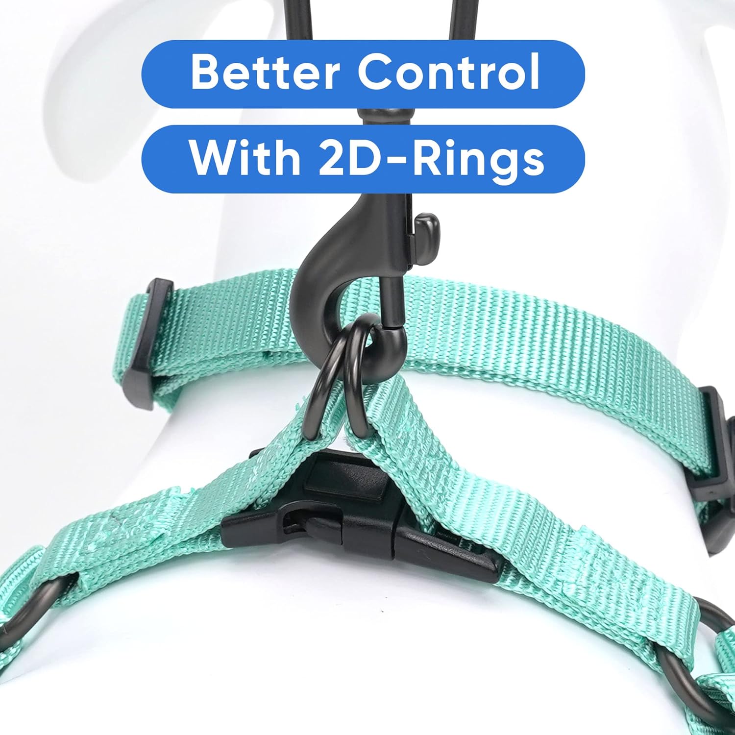 Solid Color Step in Dog Harness Or Vest Harness Dog Training Walking - Image 6