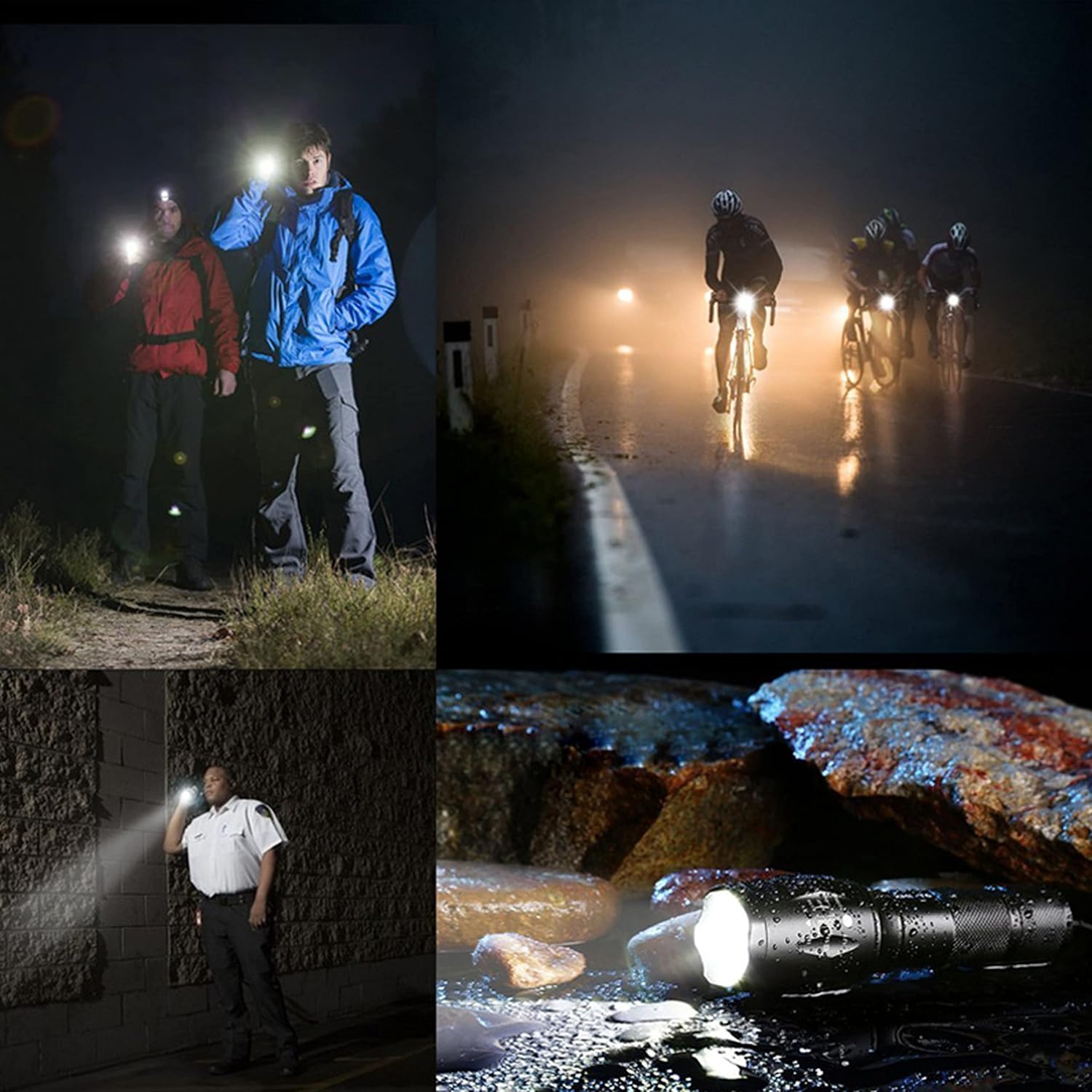 LED Torches High Lumens Flashlights Tactical Flashlight with Adjustable Focus - Image 2