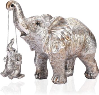 Elephant Statue. Elephant Decor Brings Good Luck, Health, Strength. Elephant