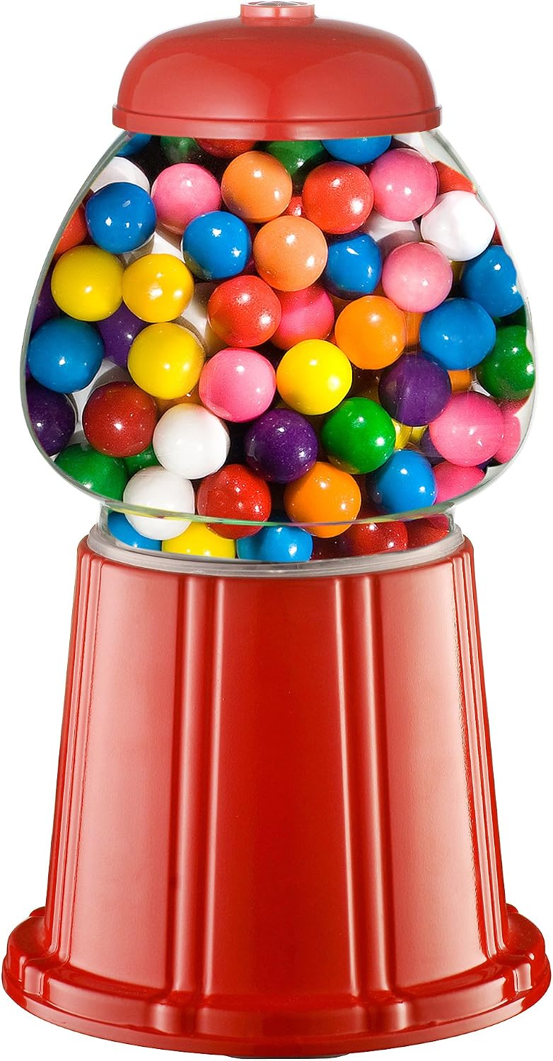 11" Junior Vintage Old Fashioned Candy Gumball Machine Bank - Image 3