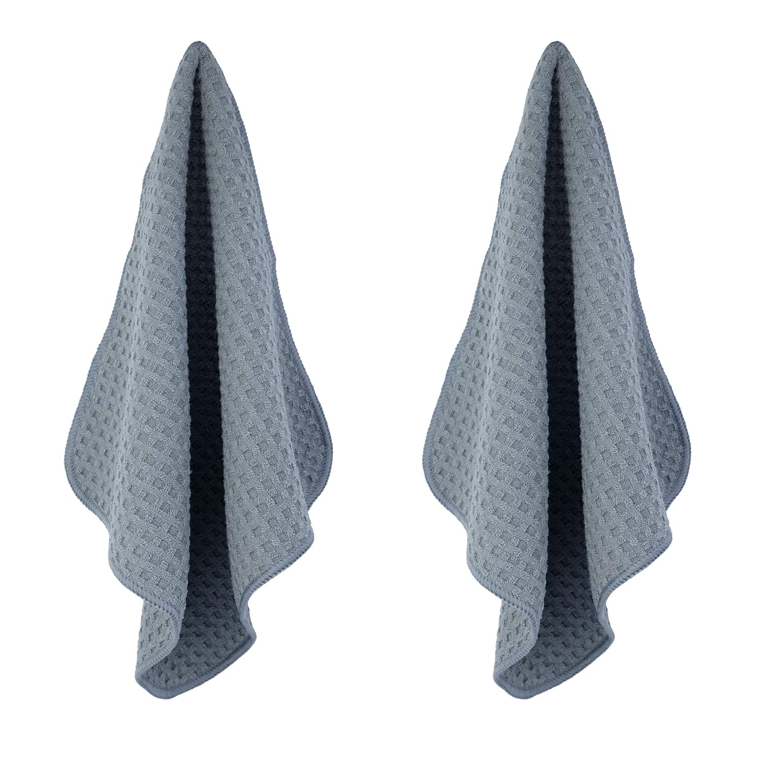 Ultra Premium Microfibre Kitchen Dish Cloth Waffle Weave, 8 Pack (30x30 cm) - Image 2