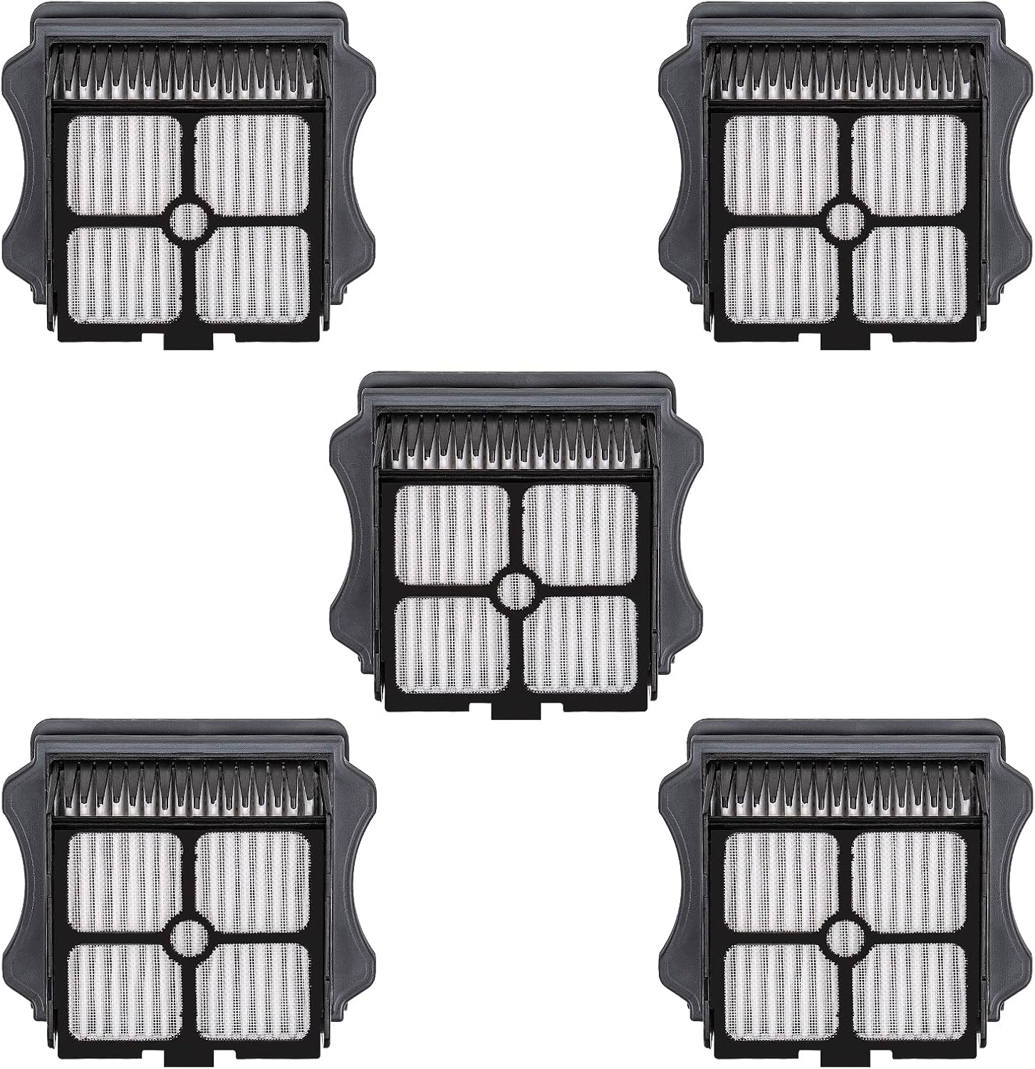 (5 Pieces) HEPA Filters Compatible with Tineco iFloor 3/ Floor One S3/ Floor One
