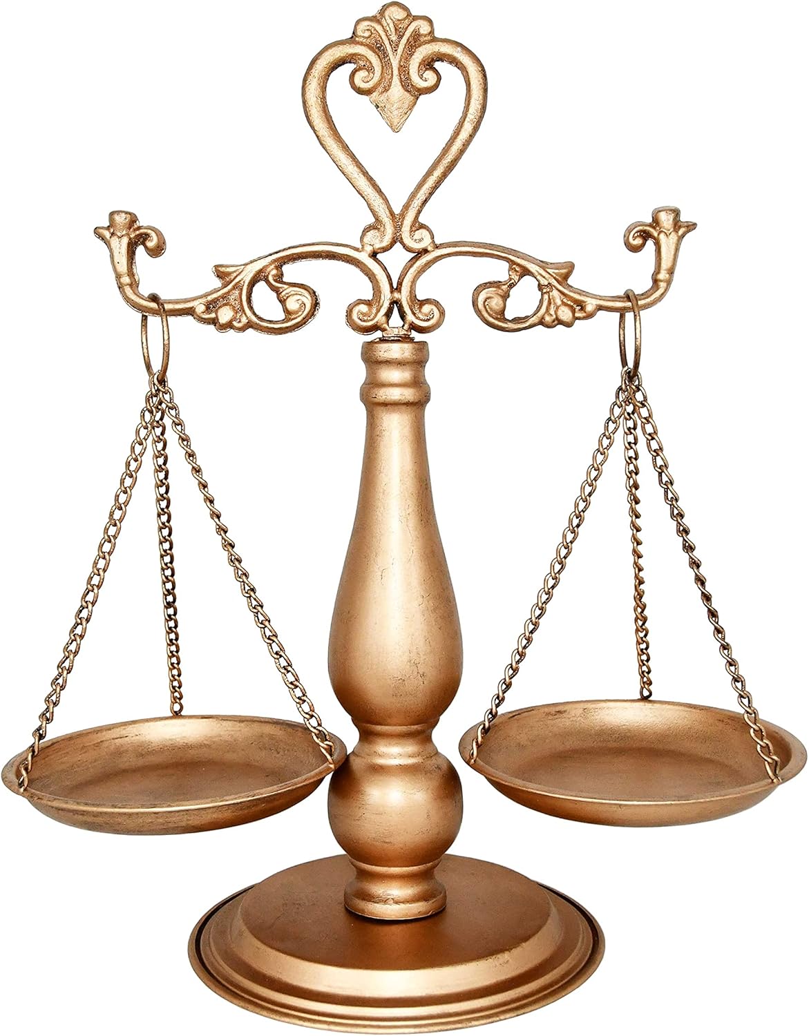 Vintage Metal Lawyer Scale of Justice Libra, Decorative Jewelry Storage, Antique - Image 5