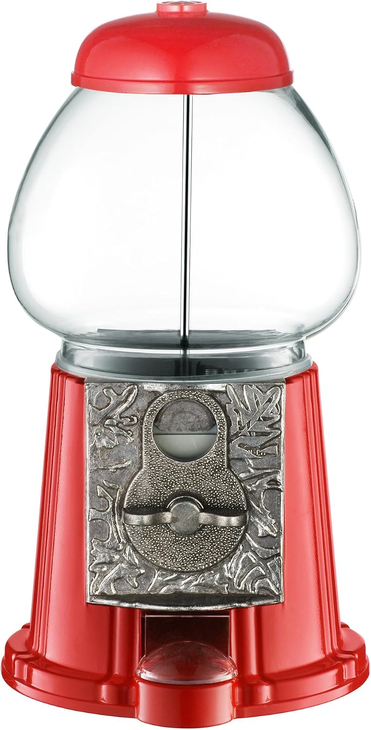 11" Junior Vintage Old Fashioned Candy Gumball Machine Bank - Image 2