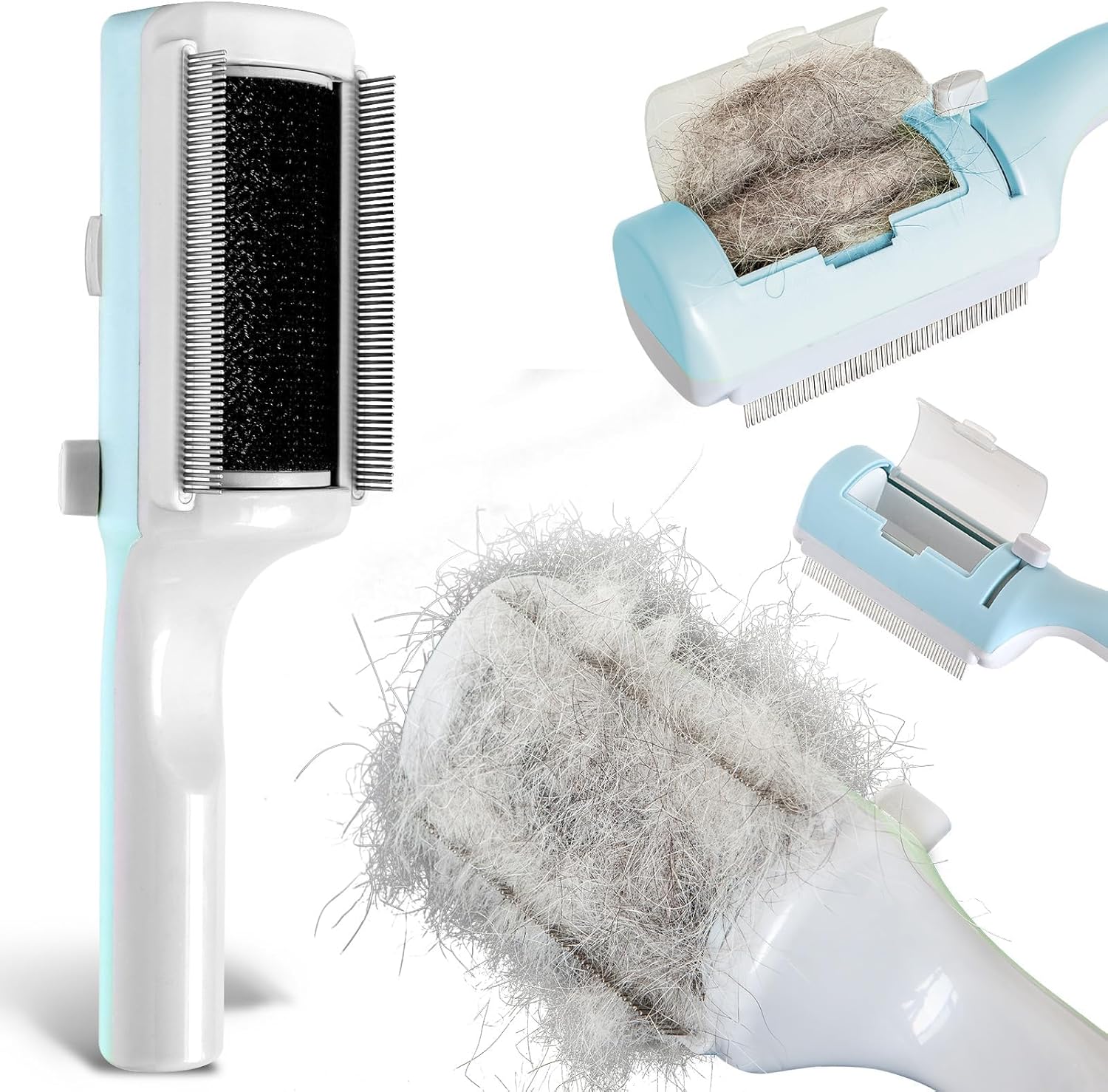 Cat Brush for Grooming, Cat Hair Brush no with Water, Cat Sticky Brush