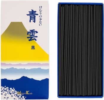 nippon kodo - 258 - Seiun Chrysanthemum Incense Sticks - 16 x 8 x 3 cm - Blue