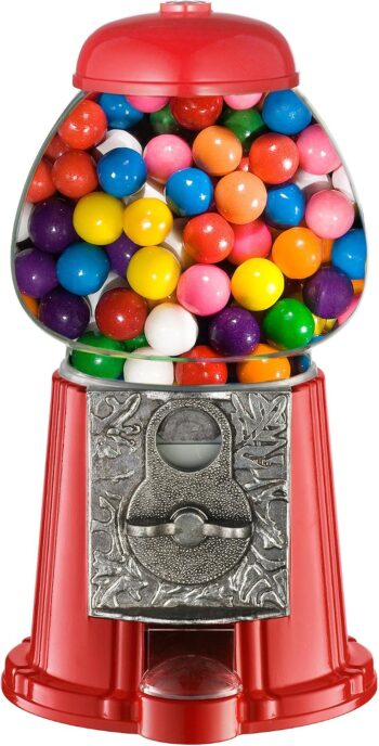 11" Junior Vintage Old Fashioned Candy Gumball Machine Bank