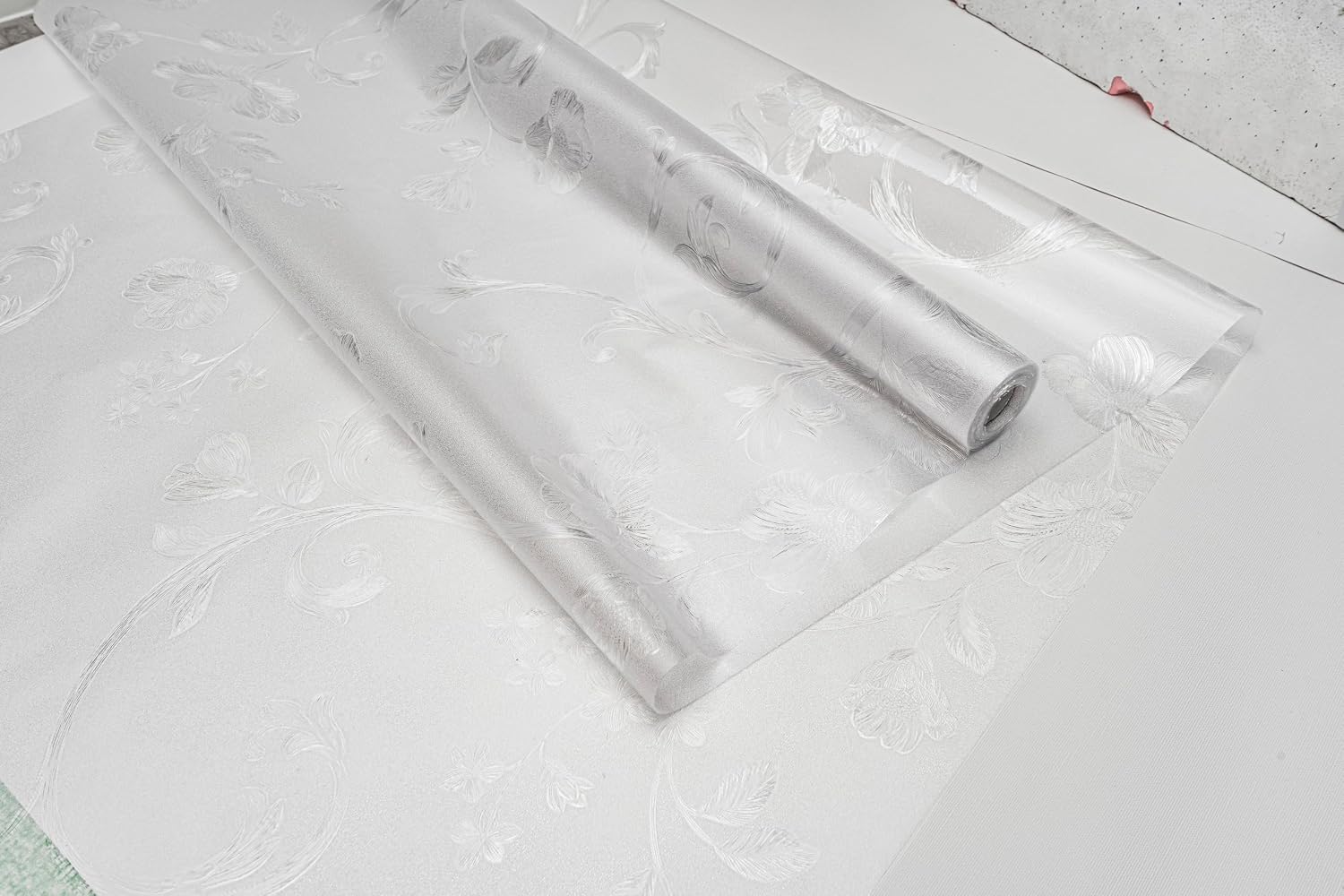 Window Film Privacy Film Frosted Decorative No Glue Self Static Cling Anti UV