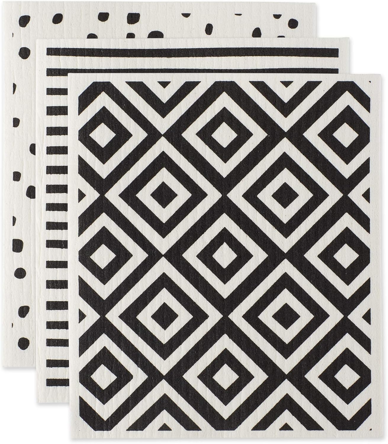 Swedish Dishcloths for Kitchen & Cleaning, Reusable, Machine Washable