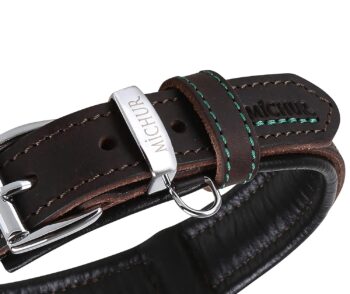 Leather Dog Collar Leather Dog Leather Collar Brown Leather