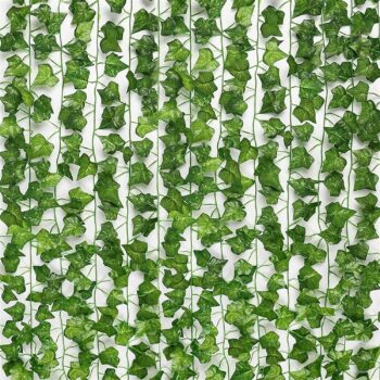 168 FT Artificial Ivy 24 Pack Ivy Vine Garland Ivy Leaves Greenery Garlands Clip