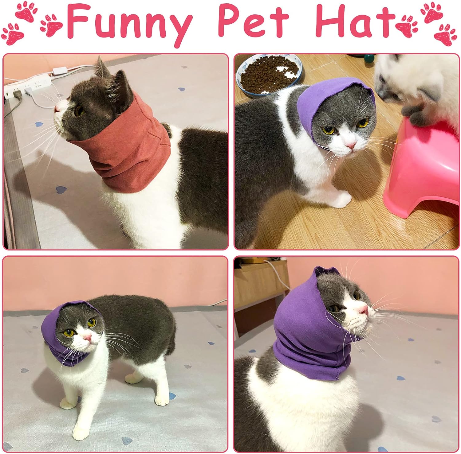 3 Pcs Dog Ear Muffs Noise Protection Covers Hearing Wrap Earmuff Winter - Image 6