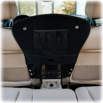 Travel Safety Barrier Black 23" x 24" Black Safety Barrier