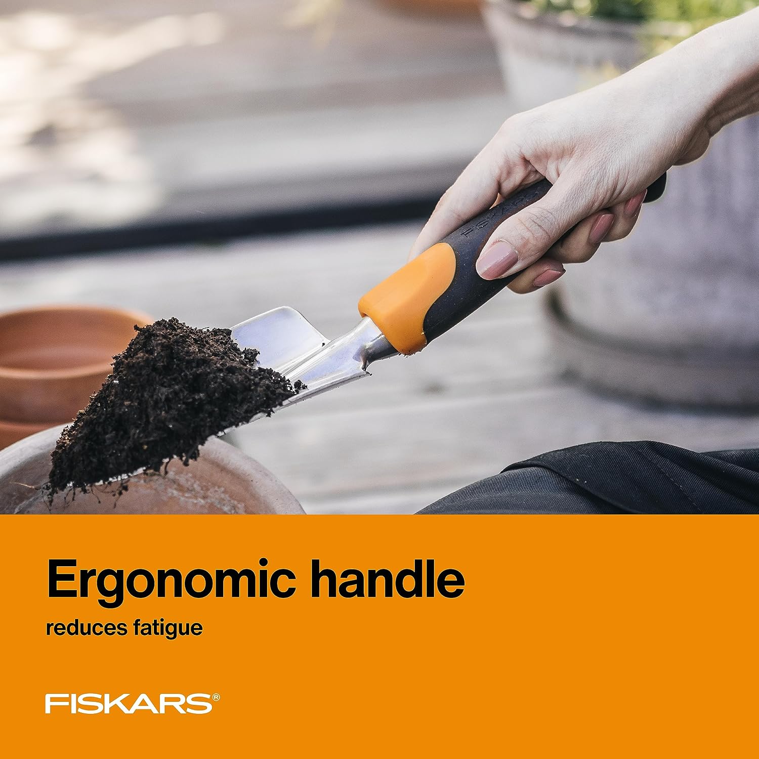 Ergo Garden Hand Trowel, Black Trowel Hand Trowel - Image 6