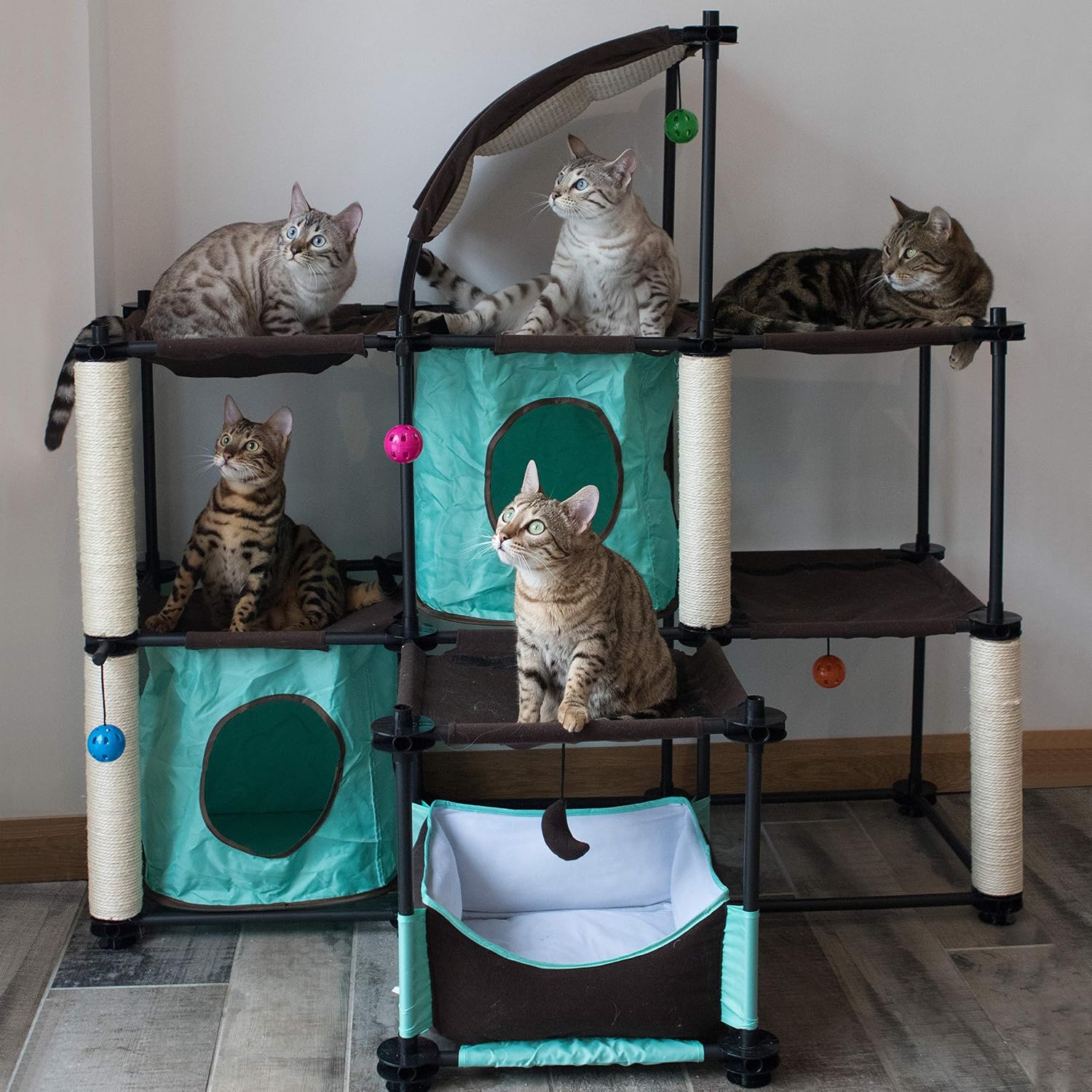 Claw Indoor and Outdoor Mega Kit Cat Furniture, Cat Sleeper, Outdoor - Image 4
