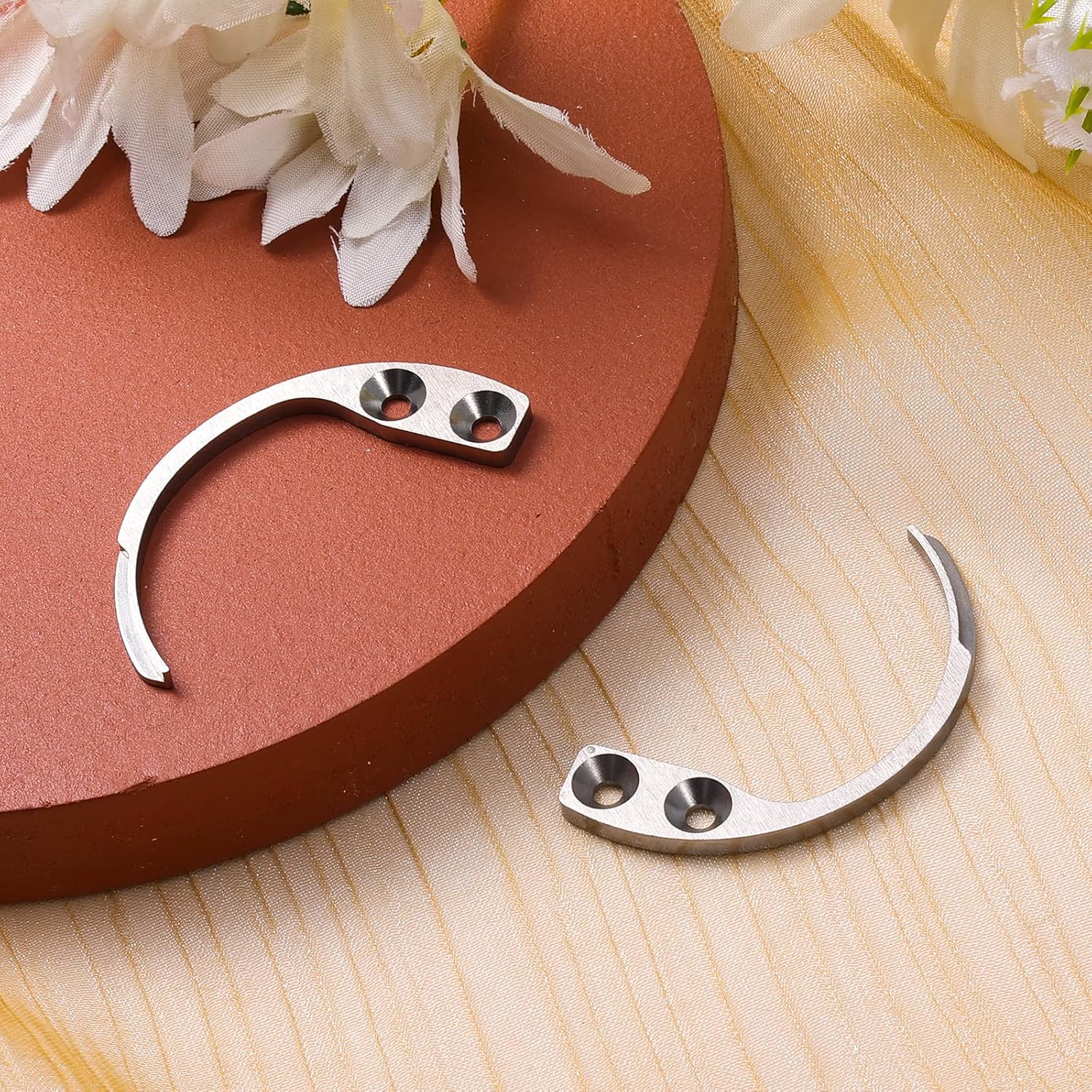 2pcs Portable Hard Steel Hook Tool, Manual Security tag Remover Key - Image 5
