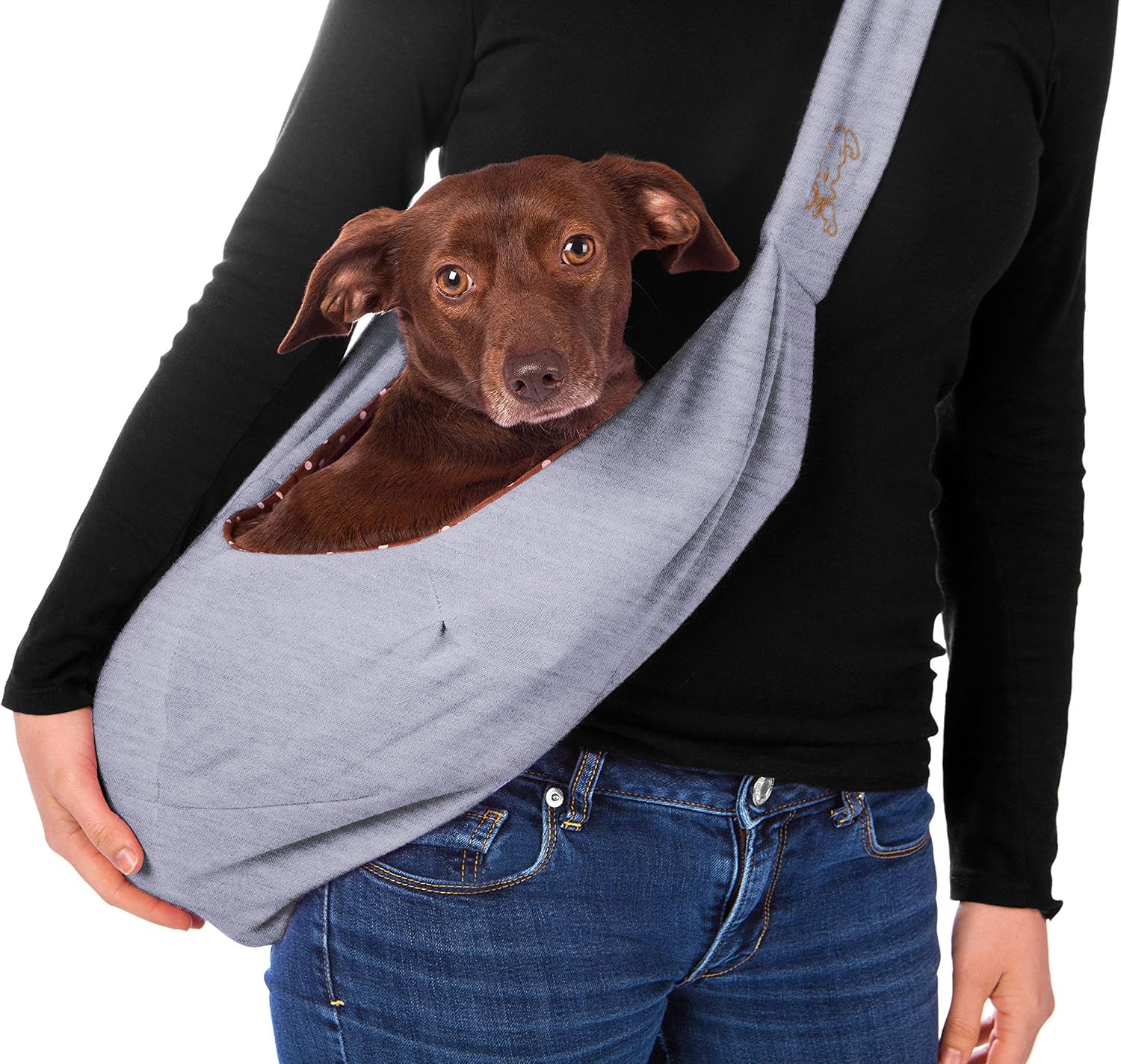 Dog Sling/Cat Sling - Reversible Carrier Bag/Papoose. Pet Carrier, Dog Carrier - Image 2