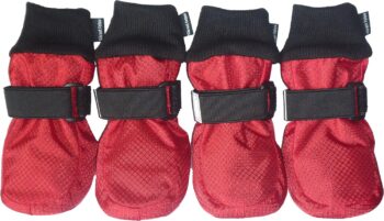Paw Protector Dog Boots Waterproof Soft Protective and Skid-Proof Set of 4 Size