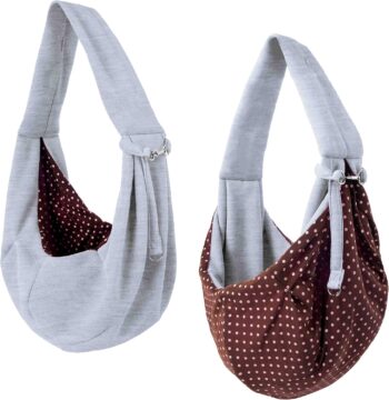 Dog Sling/Cat Sling - Reversible Carrier Bag/Papoose. Pet Carrier, Dog Carrier