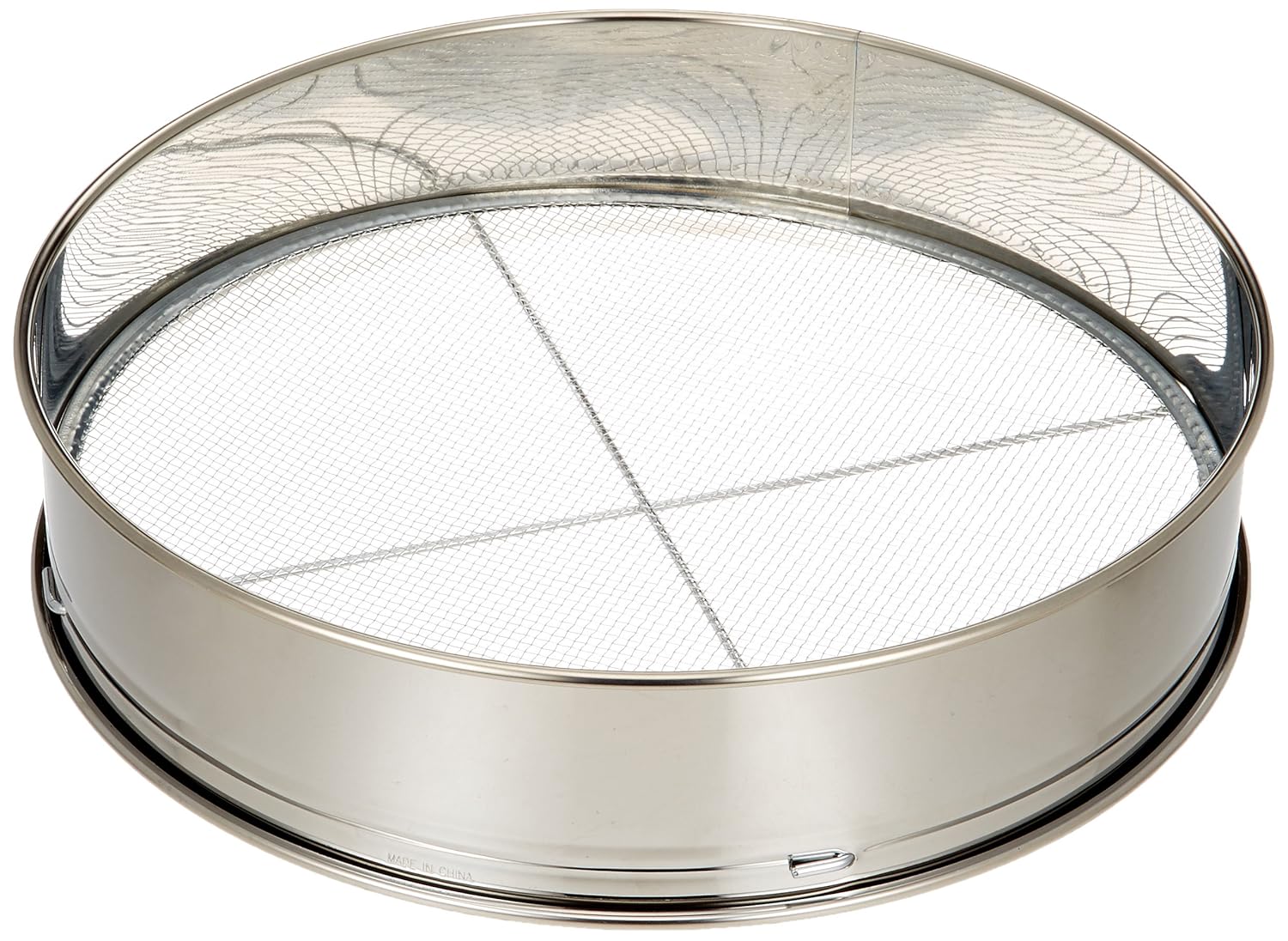 Stainless Steel Soil Fluoy 11.8 inches (30 cm), Includes 3 Replacement Nets