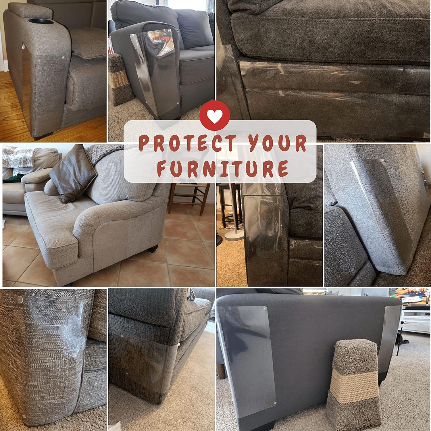 Furniture Protectors from Cats - 5 XL Pack - Cat Scratch Deterrent - Image 7
